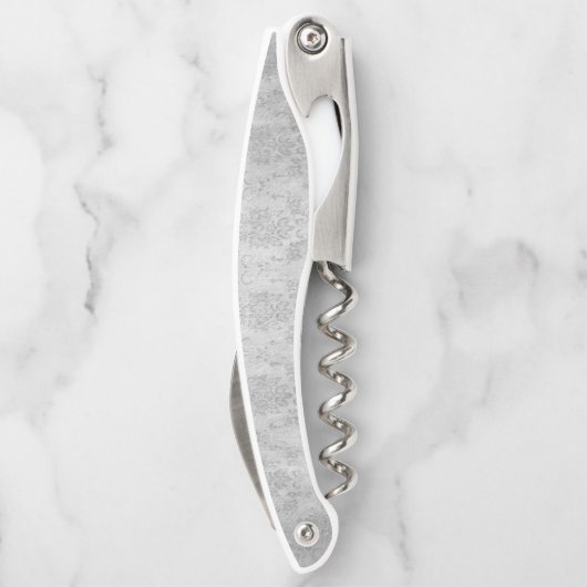 ティール(緑がかった色)トンフライダマスクコルクねじ ソムリエナイフ (裏面)