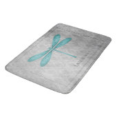 ティール（緑がかった色）トンフライダマスク バスマット (アングル)