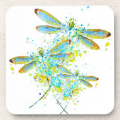 ティール（緑がかった色）トンフライ（ばちゃばちゃ）跳ねる コースター (正面)