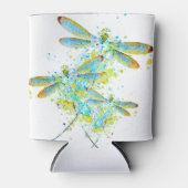 ティール（緑がかった色）トンフライ（ばちゃばちゃ）跳ねる 缶クーラー (正面)