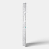 ティール(緑がかった色)ドラゴンパーソナライズされたフライiPhone Xケース Case-Mate iPhoneケース (裏面 / 右)