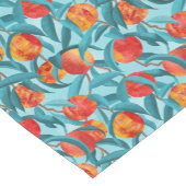 ティール（緑がかった色）ネクタリン ショートテーブルランナー (コーナー)