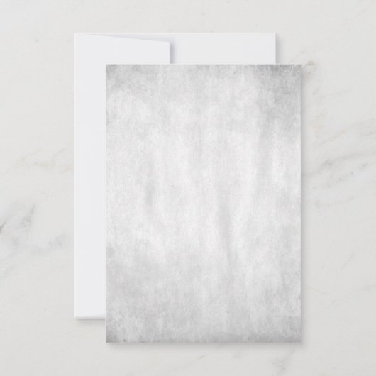 ティール(緑がかった色)バタフライウェディングRSVPカード 出欠カード (裏面)