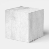 ティール(緑がかった色)バタフライ結婚式の引き出物ボックス フェイバーボックス (裏面サイド)