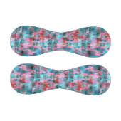 ティール（緑がかった色）バラ金ゴールドレッドウォーター色 野球ボール (パネル)