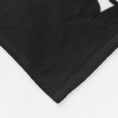 ティール（緑がかった色）パープルスーサイド認識度リボンニーセメモリア フリースブランケット (角)