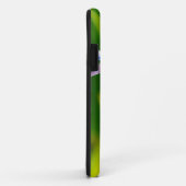 ティール(緑がかった色)&パープルドラゴンフライ Case-Mate iPhoneケース (裏面/右)