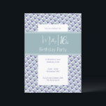 ティール（緑がかった色）パープルフエマグノリアスウィート16thバースデーパーティー 招待状<br><div class="desc">ティール（緑がかった色）パープルフエMagnolia甘い16番目のバースデーパーティ招待状素晴らしは、特別な日に特別なtouchを追加する誕生日パーティーのためのテーマのパーティーデコールと一致する。</div>