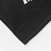 ティール（緑がかった色）パープル自殺認識度ワイシャツ義母 フリースブランケット (角)