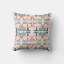 ティール（緑がかった色）ピンクサートベージュサウスウエストルック大きなモザイク