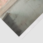 ティール（緑がかった色）&ピンクポートレートアートレディエレガントーシッティング 薄葉紙 (詳細)