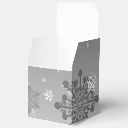 ティール（緑がかった色）ファンシー飾り付け用化粧箱 フェイバーボックス (オープン)