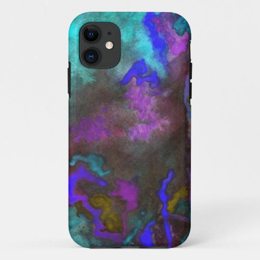 ティール(緑がかった色)フュージョンCase-Mate Apple iPhoneケース Case-Mate iPhoneケース (裏面)