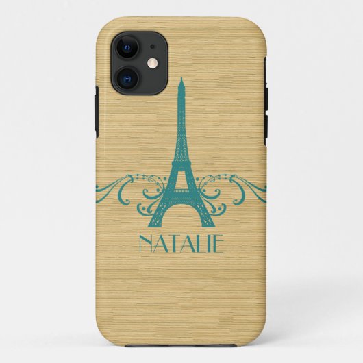 ティール（緑がかった色）フランスのFrosh BT iPhone 5ケース Case-Mate iPhoneケース (裏面)