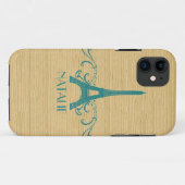 ティール（緑がかった色）フランスのFrosh BT iPhone 5ケース Case-Mate iPhoneケース (裏面(横))
