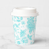 ティール（緑がかった色）フローラトール 紙コップ (右)