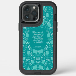 ティール（緑がかった色）フローラブック引用文ジェーンオースティン