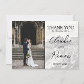 ティール(緑がかった色)ブラジル旅券 サンキューカード (正面)