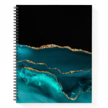 ティール（緑がかった色）ブラック金ゴールドアガートルック