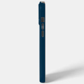 ティール(緑がかった色)ブルゴーニュブルー Case-Mate iPhoneケース (裏面 / 左)