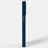 ティール(緑がかった色)ブルゴーニュブルー Case-Mate iPhoneケース (裏面 / 右)