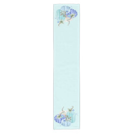 ティール（緑がかった色）ブルーアクアタウペパンプキンオータム秋 ショートテーブルランナー