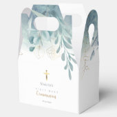 ティール（緑がかった色）ブルーグリーンリーファースト・ホリー・コミューン フェイバーボックス (オープン)