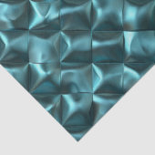 ティール（緑がかった色）ブルーグリーン抽象芸術グラム 薄葉紙 (詳細)