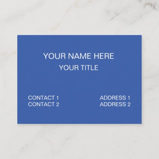 ティール(緑がかった色)ブルースクエアトライアングルジオメトリ 名刺 (裏面)