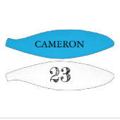 ティール(緑がかった色)ブルーネームボールプレーヤー番号のエッチング ミニバスケットボール (パネル)