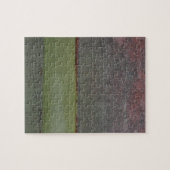 ティール（緑がかった色）ブルーピンクグリーン ジグソーパズル (横)