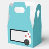 ティール（緑がかった色）ブルーボーリング優先ボックス フェイバーボックス (オープン)