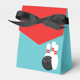 ティール（緑がかった色）ブルーボーリング優先ボックス フェイバーボックス