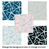 ティール（緑がかった色）ブルー航海のビーチパターン タイル