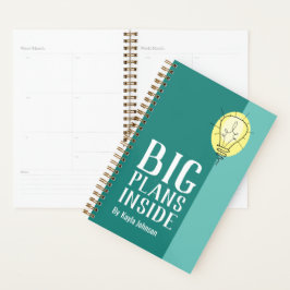 ティール（緑がかった色）プランインサイドプランナー – ベストセラー版 プランナー手帳