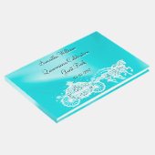 ティール（緑がかった色）プリンセスコーチ&ウズキンチェニェラ ゲストブック (コーナー)