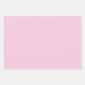 ティール（緑がかった色）ペイズリー ラッピングペーパーシート (正面2)