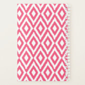 ティール(緑がかった色)&ホットピンクインスタグラム8フォトコラージモノグラム プランナー手帳 (裏面)