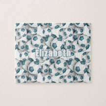 ティール（緑がかった色）ホワイトチームの色の女の子の男の子サッカー