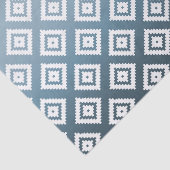 ティール（緑がかった色）ホワイトトライバアステカル 薄葉紙 (詳細)