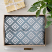 ティール（緑がかった色）ホワイトトライバアステカル 薄葉紙 (ギフト)