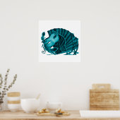 ティール（緑がかった色）ポスターの仮装 ポスター (キッチン)