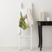 ティール（緑がかった色）マコー シェルパブランケット (インサイチュ)