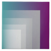 ティール（緑がかった色）マゼンタグレー タイル (正面)