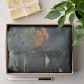 ティール（緑がかった色）マーメイドスチームパンクヴィンテージレディビクトリアンー 薄葉紙 (ギフト)