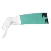 ティール（緑がかった色）ミンシュマニアジャガー タイヘッドバンド (回転270)