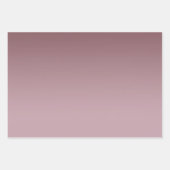 ティール(緑がかった色)ミントグラデーション金ゴールドグリッターハート ラッピングペーパーシート (正面3)