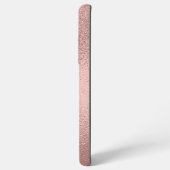 ティール（緑がかった色）モダン金ゴールドピンクサムスンギャラクシーS21ウルトラ SAMSUNG GALAXYケース (裏面横)