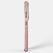 ティール（緑がかった色）モダン金ゴールドピンクサムスンギャラクシーS21ウルトラ SAMSUNG GALAXYケース (右側面)