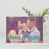 ティール（緑がかった色）ラブアンドライトフォトハヌカ独身のーカード シーズンカード (スタンド正面)